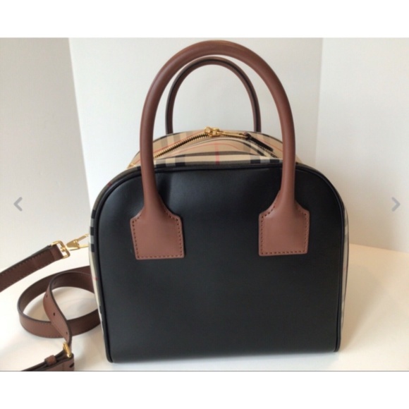 BURBERRY LONDON VINTAGE CHECK CUBED SHOULDERBAG - Picture 4 of 11